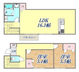 あしや東山荘の物件間取画像